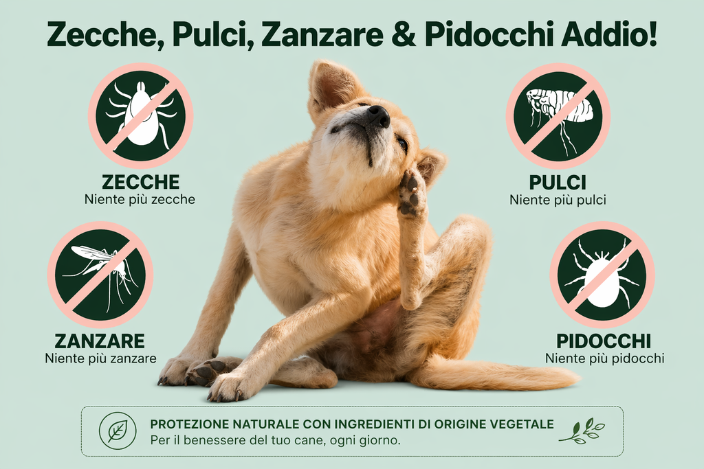 Codallma™ Spray contro zecche, pulci, acari e zanzare [fornitura annuale]